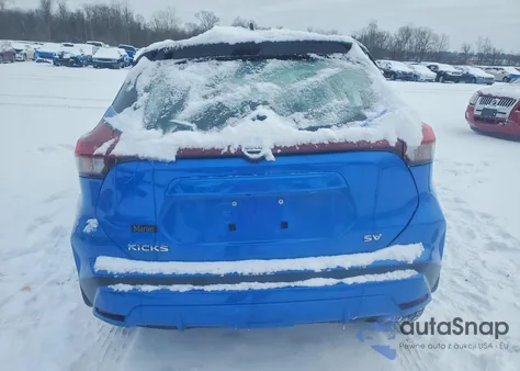 2021 Nissan Kicks Sv z USA, uszkodzony, nr VIN 3N1CP5CV8ML510265